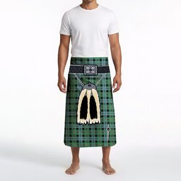 ScotsTee Shop Scottish Melville Modern Clan Highland Kilt Sporran Tartan Beach Towel