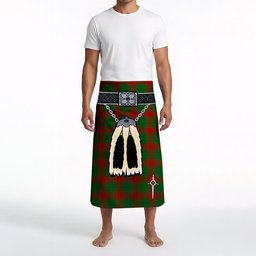 ScotsTee Shop Scottish Middleton Clan Highland Kilt Sporran Tartan Beach Towel