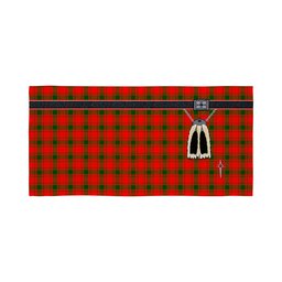 ScotsTee Shop Scottish Quarrie Modern Clan Highland Kilt Sporran Tartan Beach Towel