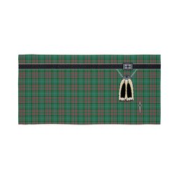 ScotsTee Shop Scottish Ralston USA Ancient Clan Highland Kilt Sporran Tartan Beach Towel