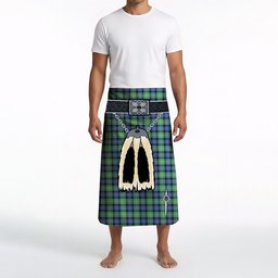 ScotsTee Shop Scottish Sutherland Ancient Clan Highland Kilt Sporran Tartan Beach Towel