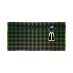 ScotsTee Shop Scottish Reid Green SC Clan Highland Kilt Sporran Tartan Beach Towel