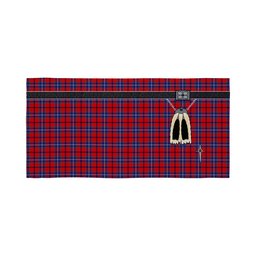 ScotsTee Shop Scottish Wishart Clan Highland Kilt Sporran Tartan Beach Towel