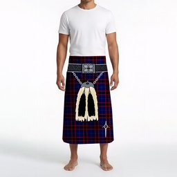 ScotsTee Shop Scottish Wedderburn Clan Highland Kilt Sporran Tartan Beach Towel
