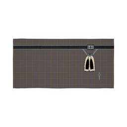 ScotsTee Shop Scottish Young Weathered Clan Clan Highland Kilt Sporran Tartan Beach Towel