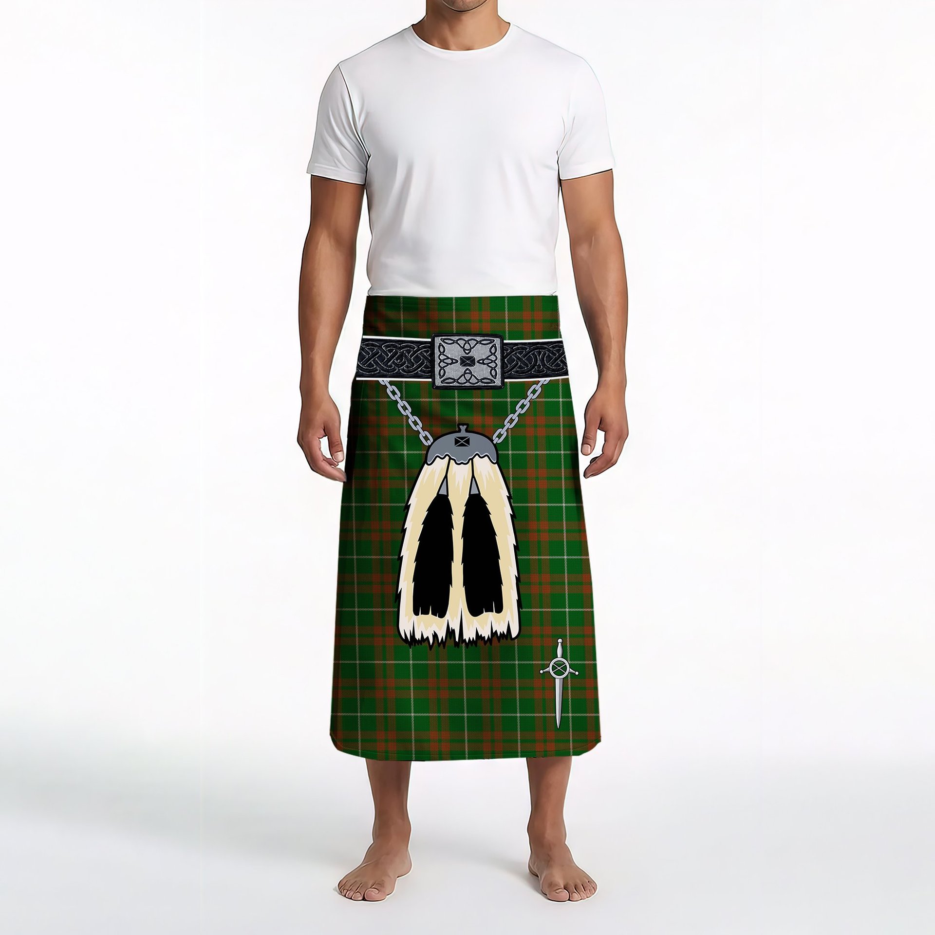 ScotsTee Shop Scottish O_Neill Australia Clan Highland Kilt Sporran Tartan Beach Towel