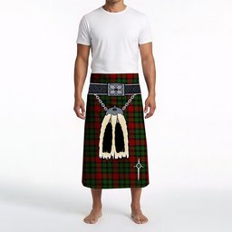 ScotsTee Shop Scottish Murdoch Dalgliesh Clan Highland Kilt Sporran Tartan Beach Towel