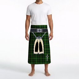 ScotsTee Shop Scottish Merwe Clan Highland Kilt Sporran Tartan Beach Towel