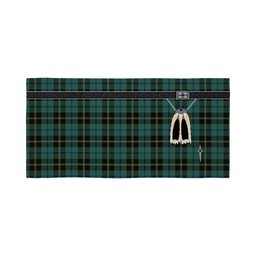 ScotsTee Shop Scottish Michaluk Clan Highland Kilt Sporran Tartan Beach Towel