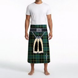 ScotsTee Shop Scottish Michaluk Clan Highland Kilt Sporran Tartan Beach Towel