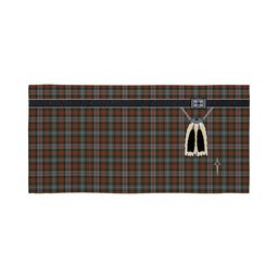 ScotsTee Shop Scottish Murray of Atholl Weathered Clan Highland Kilt Sporran Tartan Beach Towel