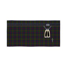 ScotsTee Shop Scottish Mann Clan Highland Kilt Sporran Tartan Beach Towel