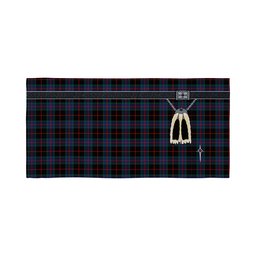 ScotsTee Shop Scottish Nairn Modern Clan Highland Kilt Sporran Tartan Beach Towel
