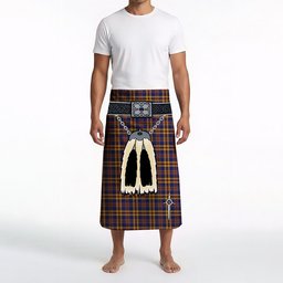 ScotsTee Shop Scottish Murtaugh Clan Highland Kilt Sporran Tartan Beach Towel