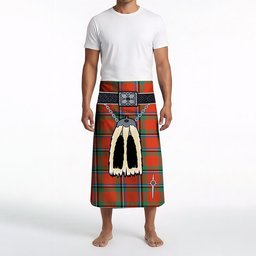 ScotsTee Shop Scottish Sinclair Ancient Clan Highland Kilt Sporran Tartan Beach Towel