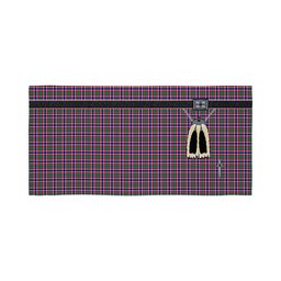 ScotsTee Shop Scottish Ohio District Clan Highland Kilt Sporran Tartan Beach Towel