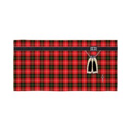 ScotsTee Shop Scottish Nesbitt Modern Clan Highland Kilt Sporran Tartan Beach Towel