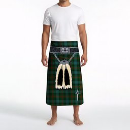 ScotsTee Shop Scottish Ross Hunting Clan Highland Kilt Sporran Tartan Beach Towel