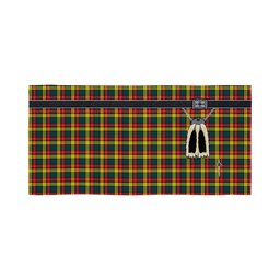 ScotsTee Shop Scottish Masterton Clan Highland Kilt Sporran Tartan Beach Towel
