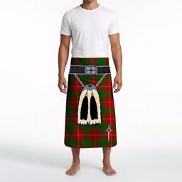 ScotsTee Shop Scottish MacPhee Clan Highland Kilt Sporran Tartan Beach Towel