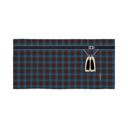ScotsTee Shop Scottish Stewart Royal Blue Clan Highland Kilt Sporran Tartan Beach Towel