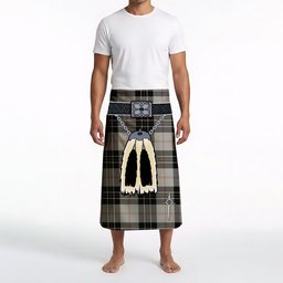 ScotsTee Shop Scottish MacPherson Dress Clan Highland Kilt Sporran Tartan Beach Towel