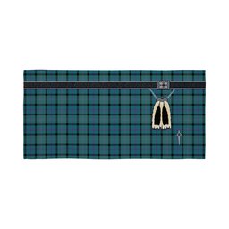 ScotsTee Shop Scottish Thompson Ancient Clan Highland Kilt Sporran Tartan Beach Towel