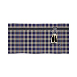 ScotsTee Shop Scottish MacRae of Conchra Clan Highland Kilt Sporran Tartan Beach Towel