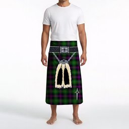 ScotsTee Shop Scottish Martin Hunting Clan Highland Kilt Sporran Tartan Beach Towel