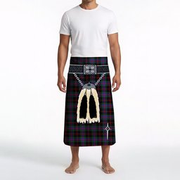 ScotsTee Shop Scottish Nairn Clan Highland Kilt Sporran Tartan Beach Towel