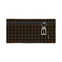 ScotsTee Shop Scottish Moran Family Ubique Clan Highland Kilt Sporran Tartan Beach Towel