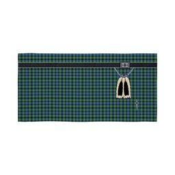ScotsTee Shop Scottish Mouat Clan Highland Kilt Sporran Tartan Beach Towel