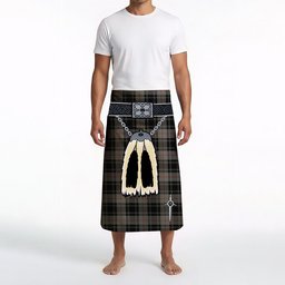 ScotsTee Shop Scottish Moffat Modern Clan Highland Kilt Sporran Tartan Beach Towel