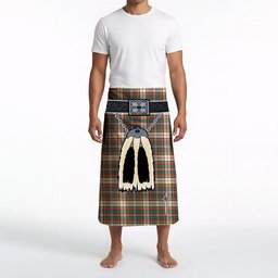 ScotsTee Shop Scottish McFarland Dress Ancient Clan Highland Kilt Sporran Tartan Beach Towel