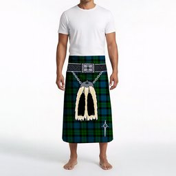 ScotsTee Shop Scottish McCoy Clan Highland Kilt Sporran Tartan Beach Towel