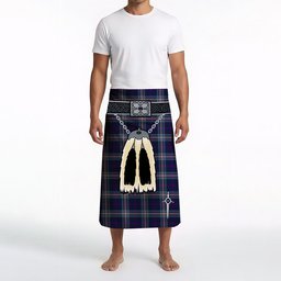 ScotsTee Shop Scottish Nevoy Clan Highland Kilt Sporran Tartan Beach Towel