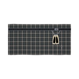 ScotsTee Shop Scottish McCandlish Dress Grey Clan Highland Kilt Sporran Tartan Beach Towel