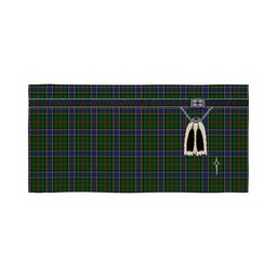 ScotsTee Shop Scottish Ogilvie Hunting 1 Clan Highland Kilt Sporran Tartan Beach Towel