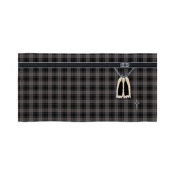 ScotsTee Shop Scottish Moffat 1984 Clan Highland Kilt Sporran Tartan Beach Towel