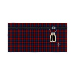 ScotsTee Shop Scottish McLaughlin Clan Highland Kilt Sporran Tartan Beach Towel