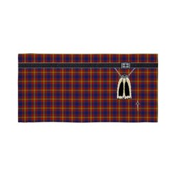 ScotsTee Shop Scottish McGurk Clan Highland Kilt Sporran Tartan Beach Towel