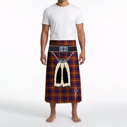 ScotsTee Shop Scottish McGurk Clan Highland Kilt Sporran Tartan Beach Towel
