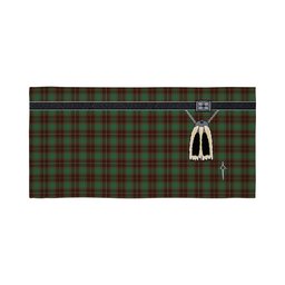 ScotsTee Shop Scottish MacPhee Hunting Modern Clan Highland Kilt Sporran Tartan Beach Towel