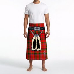 ScotsTee Shop Scottish Monroe Modern Clan Highland Kilt Sporran Tartan Beach Towel