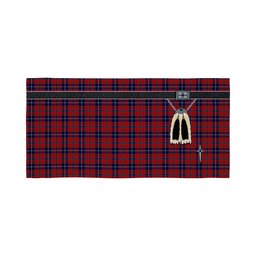 ScotsTee Shop Scottish Wishart Dress Clan Highland Kilt Sporran Tartan Beach Towel