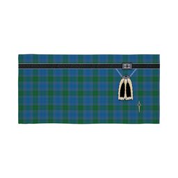ScotsTee Shop Scottish Sutherland Hunting Ancient Clan Highland Kilt Sporran Tartan Beach Towel