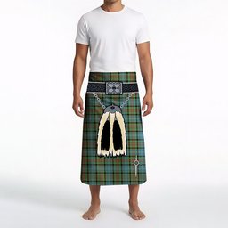 ScotsTee Shop Scottish Walkinshaw Clan Highland Kilt Sporran Tartan Beach Towel