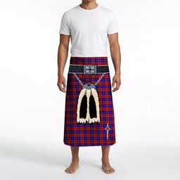 ScotsTee Shop Scottish Richardson Clan Highland Kilt Sporran Tartan Beach Towel