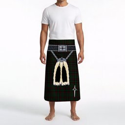 ScotsTee Shop Scottish Renwick Clan Highland Kilt Sporran Tartan Beach Towel