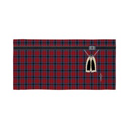 ScotsTee Shop Scottish MacTavish Clan Highland Kilt Sporran Tartan Beach Towel